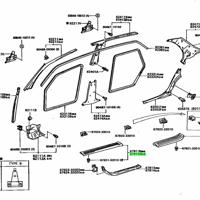 Деталь toyota 6791232010