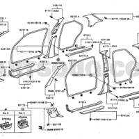 Деталь toyota 6792420040