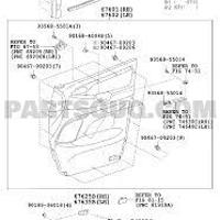 Деталь toyota 6810158020