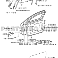 Деталь toyota 6810212830