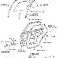 Деталь toyota 6811420800