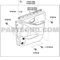 Деталь toyota 6817252050