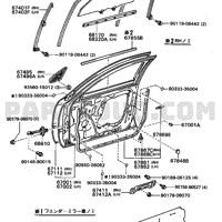 Деталь toyota 6861022070