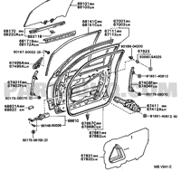 Деталь toyota 6862030040