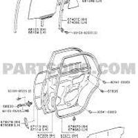 Деталь toyota 6864002040