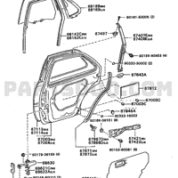 Деталь toyota 6864033011