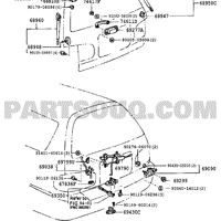 Деталь toyota 6881006011