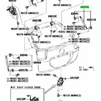 Деталь toyota 6895049195