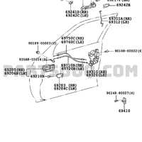 Деталь toyota 6903006901