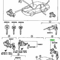 Деталь toyota 6905233160