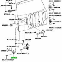 Деталь toyota 6940360010