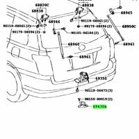 Деталь toyota 6943020160