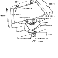 Деталь toyota 6943044010