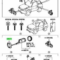 Деталь toyota 6957342020