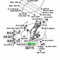 Деталь toyota 6980120251