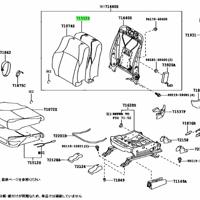 Деталь toyota 7155260390