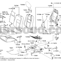 Деталь toyota 7164002600