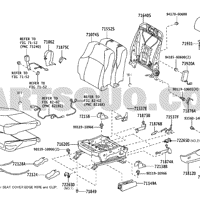 Деталь toyota 7187660220