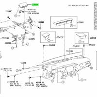 Деталь toyota 7396033170