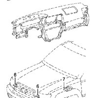 Деталь toyota 7396035050