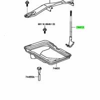 Деталь toyota 7440722070