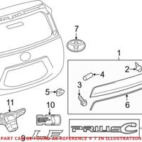 Деталь toyota 7540306130