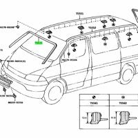 Деталь toyota 7553126020