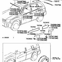 Деталь toyota 7555342010