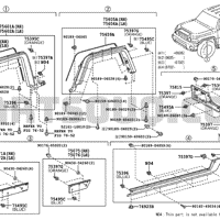 Деталь toyota 7581635010