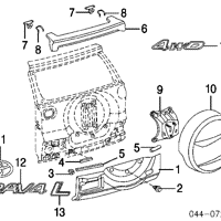 Деталь toyota 7582642030