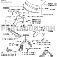 Деталь toyota 7591728010