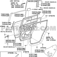 Деталь toyota 7595448010