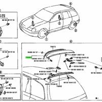 Деталь toyota 7608521901
