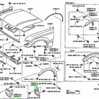 Деталь toyota 7660460010