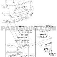 Деталь toyota 7681948020