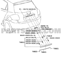 toyota 7682502030