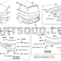 Деталь toyota 7688944010