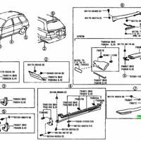 Деталь toyota 7689221902