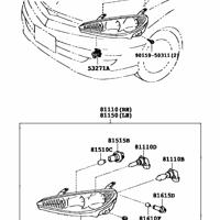 Деталь toyota 8107028590