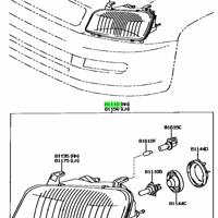 Деталь toyota 8111042010