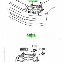 Деталь toyota 8115042080