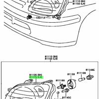 Деталь toyota 8117046010