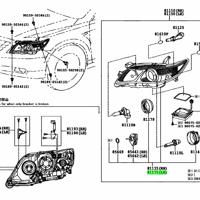 Деталь toyota 8118533620