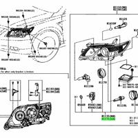 Деталь toyota 8118533621