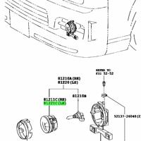 Деталь toyota 8122152052
