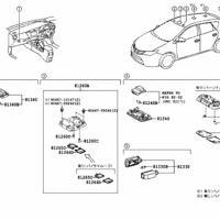 Деталь toyota 8125105030