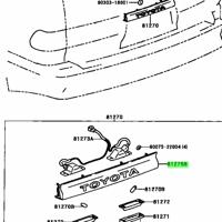 Деталь toyota 8127628010