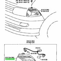 Деталь toyota 8152326140