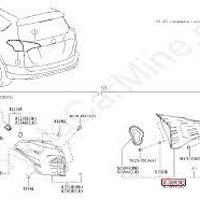 Деталь toyota 8158042032