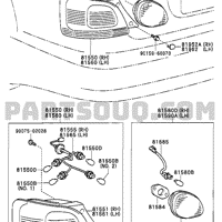 Деталь toyota 8158530130